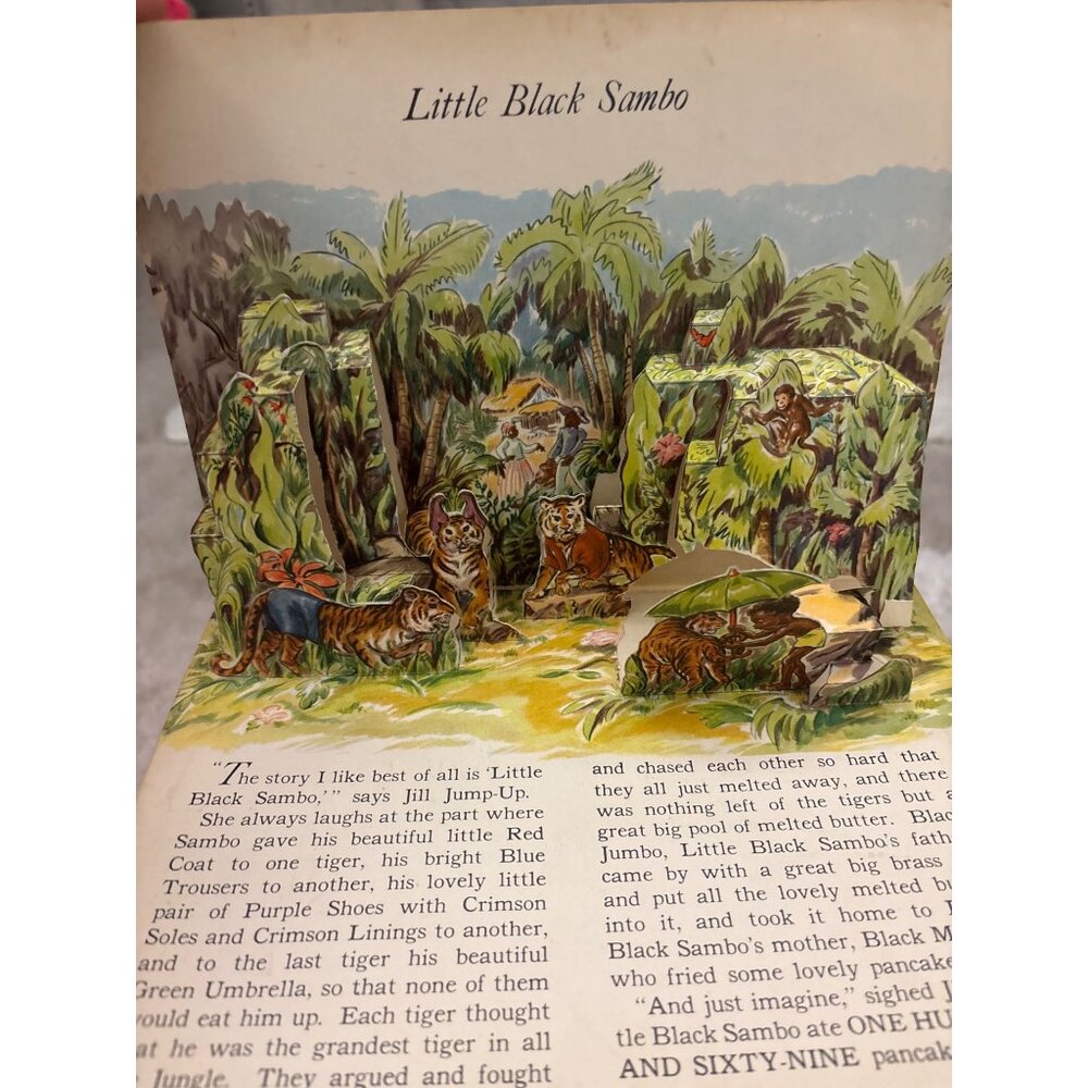 Vintage 1942 Jolly Jump-Ups Pop-Up Book Nursery StoriesMcLoughlin Bros Pop-Ups - Picture 10 of 14